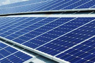 Solar PV panels capture solar energy to generate electricity which can be used to power appliances in the home.