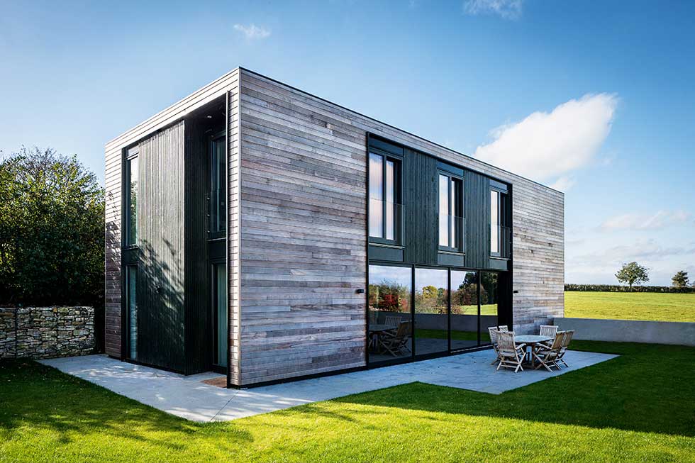 contemporary self build in green belt homebuilding